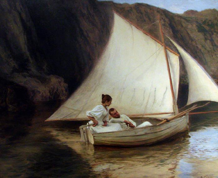 Emile Friant La petite barque